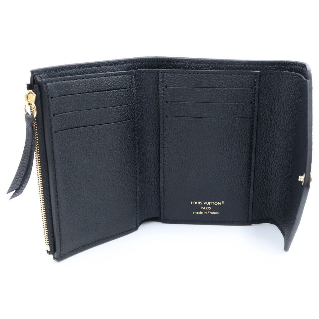 Louis Vuitton Monogram Empreinte Portefeuille Victorine Compact Wallet Leather — view 5