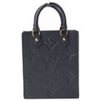 Louis Vuitton Monogram Empreinte Petite Sac Plat Leather 2-Way Bag Gold Black