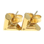 Louis Vuitton Essential V Earrings Metal Gold