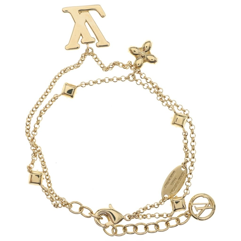 Louis Vuitton Bracelet Chain Gold — view 2