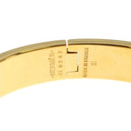Hermes Clic H Bracelet Bangle Green Gold — view 5