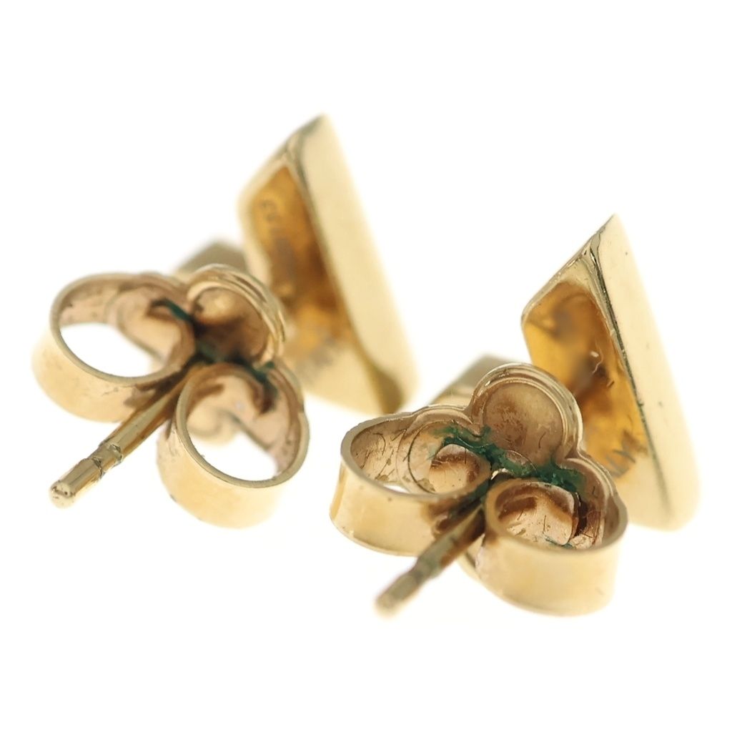 Louis Vuitton Essential V Earrings Gold — view 2