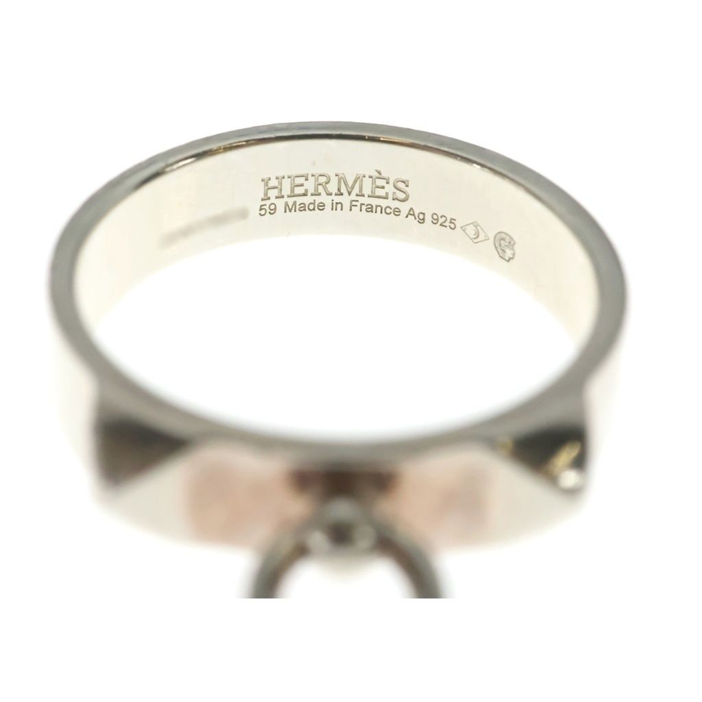 Hermes Collier de Chien Ring Silver — view 4