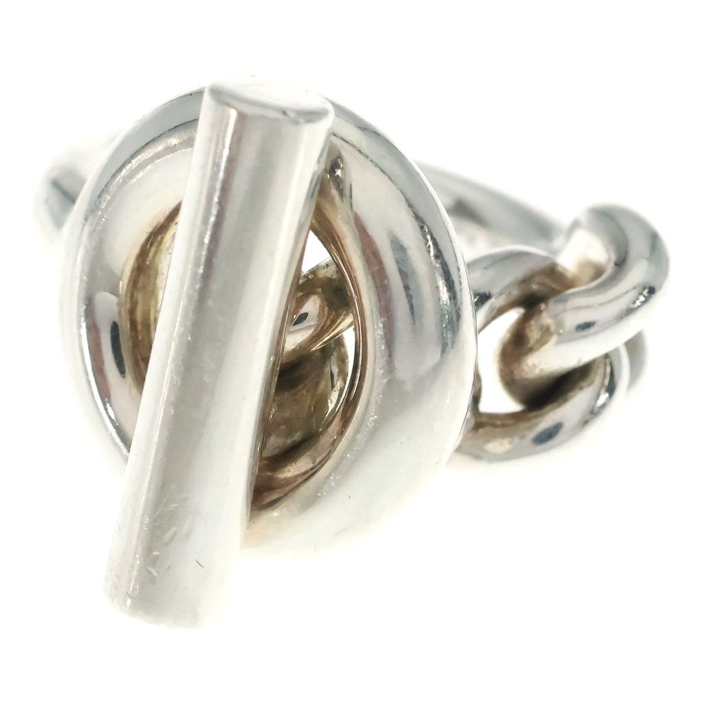 Hermes Croisette Ring Silver