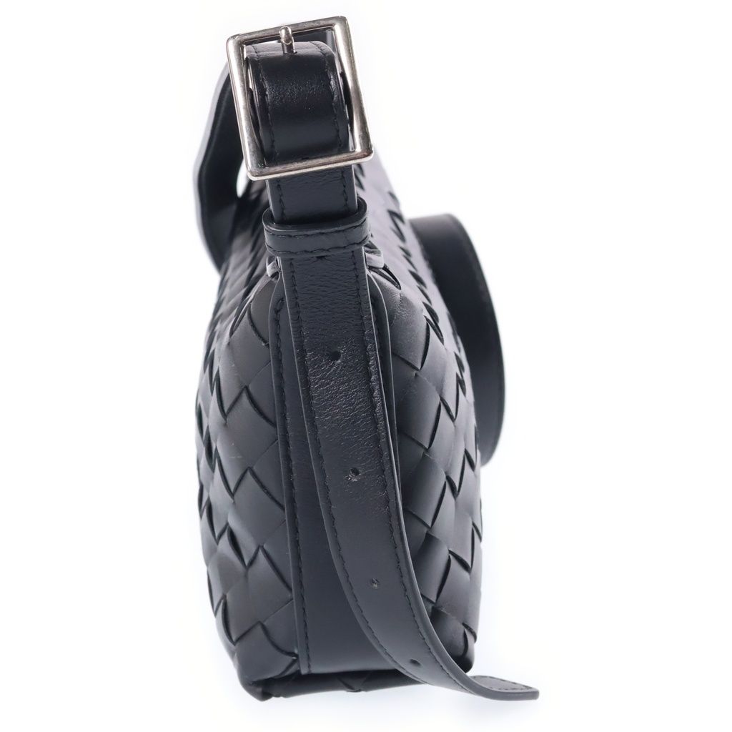 Bottega Veneta Traveler Phone Pouch Calfskin Black — view 3