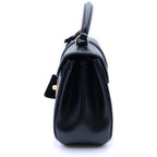 Celine Mini 16 Seize Handbag 2-Way Shoulder Leather Black — view 3