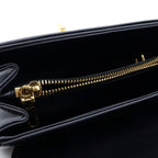 Celine Mini 16 Seize Handbag 2-Way Shoulder Leather Black — view 8