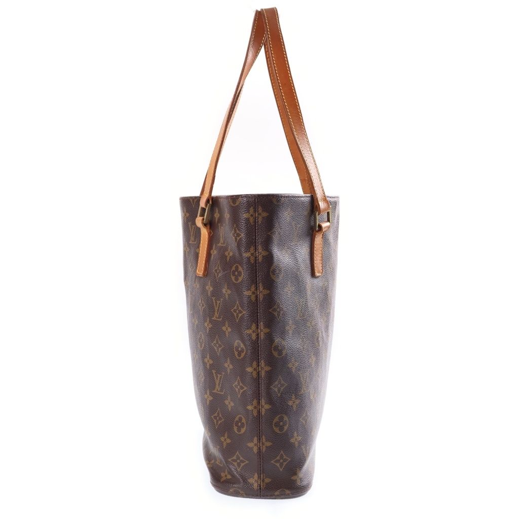 Louis Vuitton Monogram Vavin GM Tote Bag Brown Leather Gold — view 3