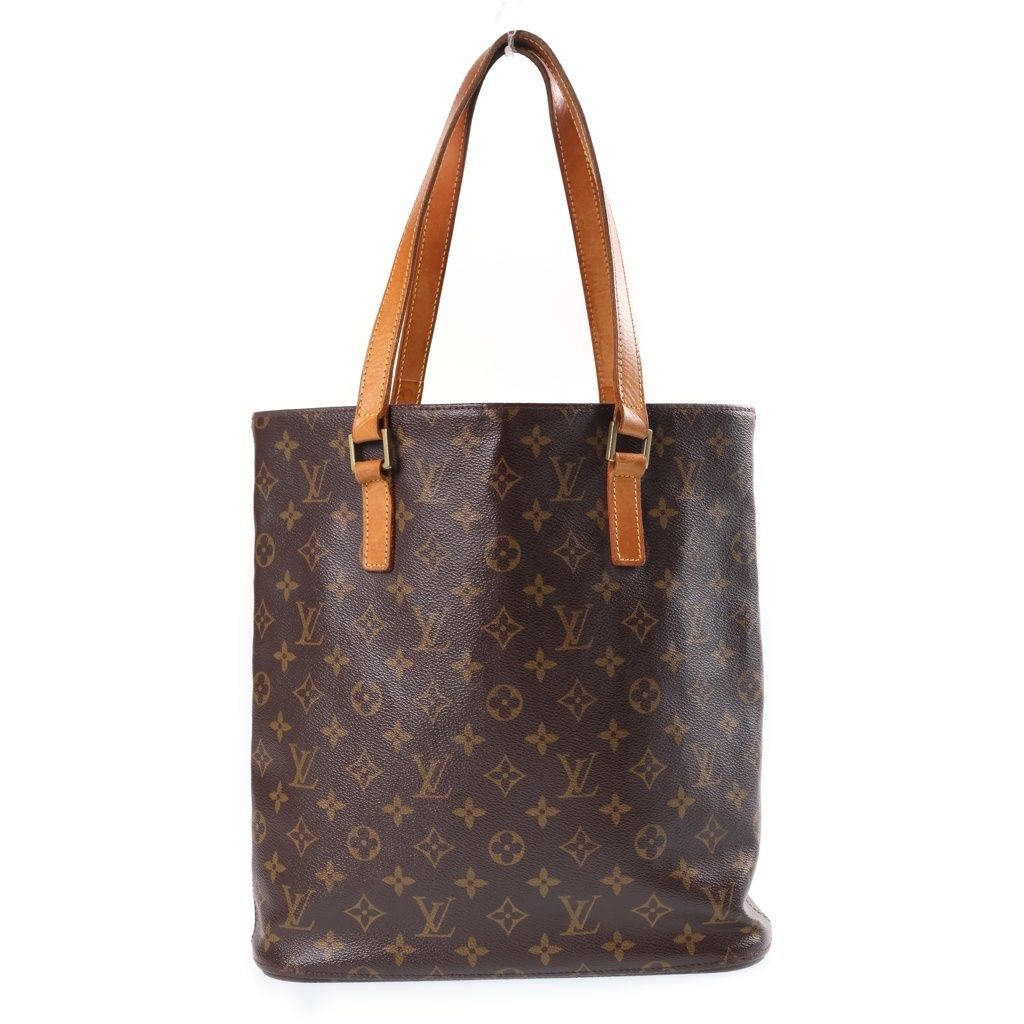 Louis Vuitton Monogram Vavin GM Tote Bag Brown Leather Gold — view 2
