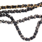 Chanel Gabrielle de Chanel Small Hobo Chain Shoulder Bag Black Vintage Calfskin — view 7