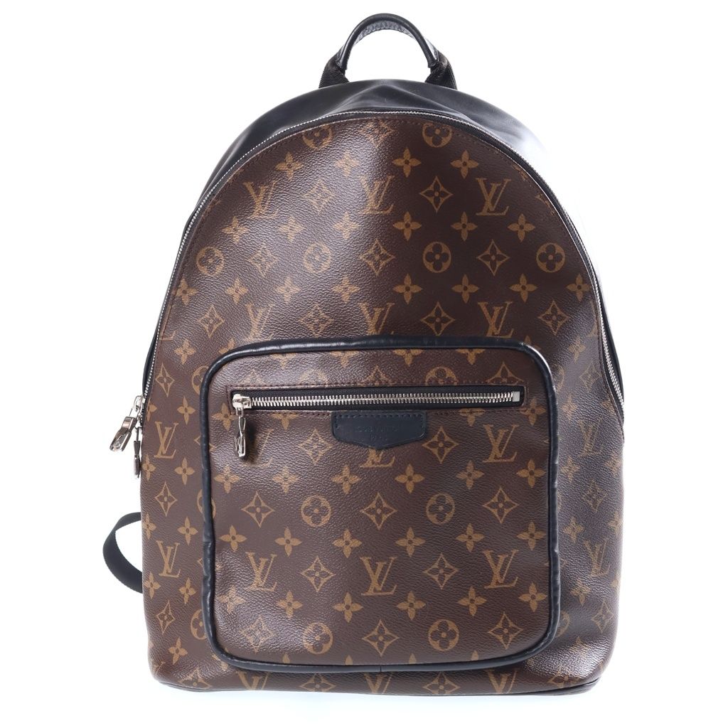 Louis Vuitton Monogram Macassar Josh Backpack Brown Black