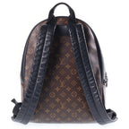 Louis Vuitton Monogram Macassar Josh Backpack Brown Black — view 2