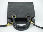 Louis Vuitton LV Petite Sac Plat Monogram Empreinte Leather 2-Way Shoulder Bag — view 5