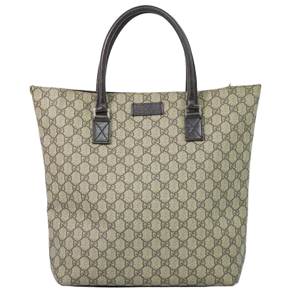 Gucci GG Supreme Tote Bag Beige
