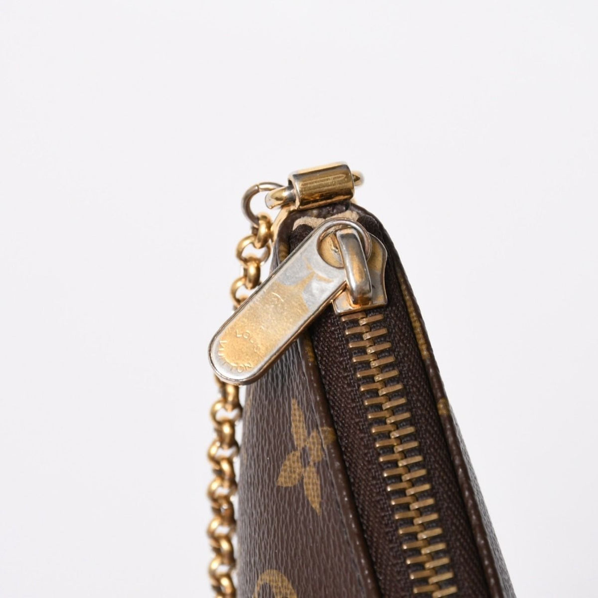 Louis Vuitton Pochette Mirror MM Chain Bag Monogram Brown — view 6