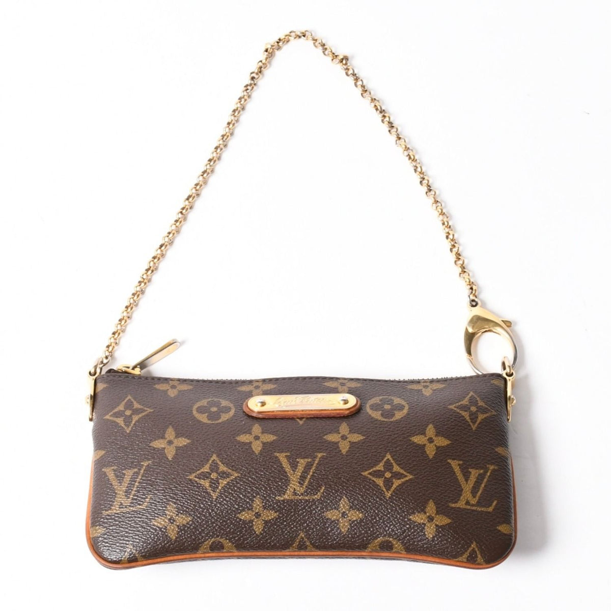 Louis Vuitton Pochette Mirror MM Chain Bag Monogram Brown — view 4