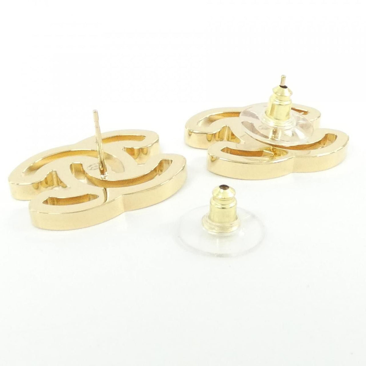 Chanel Earrings Gold — view 3