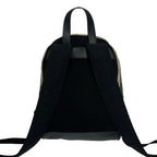 Gucci GG Supreme Logo Pattern Leather Backpack Beige Black — view 3