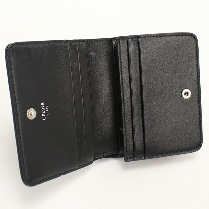 Celine Triomphe Bifold Wallet Calfskin — view 3