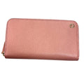 Gucci Interlocking G GG Round Wallet Pink Leather