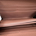 Gucci Interlocking G GG Round Wallet Pink Leather — view 4