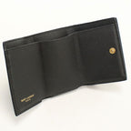 Saint Laurent Origami Tiny Wallet YSL Line Trifold Calfskin — view 3