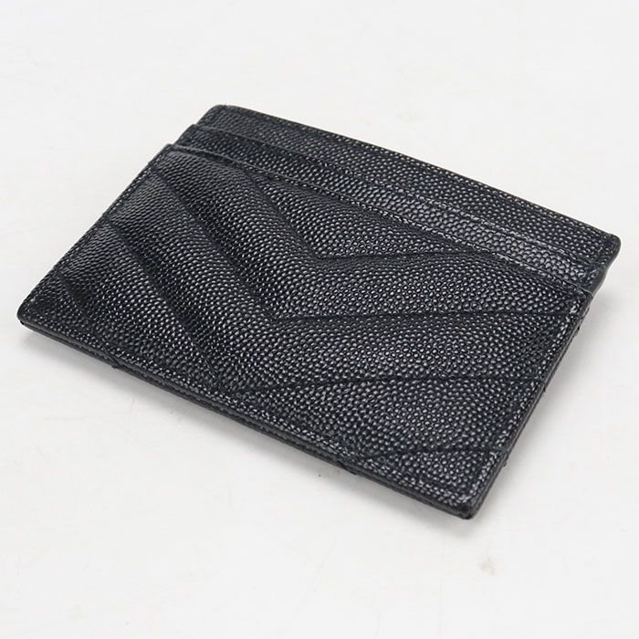 Saint Laurent Cassandra Card Case Calfskin — view 2