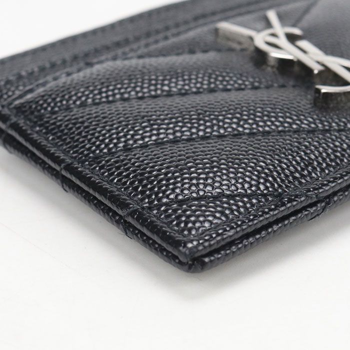 Saint Laurent Cassandra Card Case Calfskin — view 5