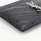 Saint Laurent Cassandra Card Case Calfskin — view 5