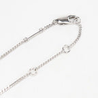 Celine Rhinestone Triomphe Necklace Metal — view 5