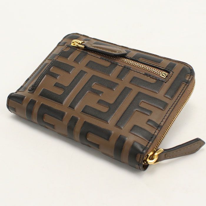 Fendi FF Diamond Bifold Wallet Calfskin — view 2