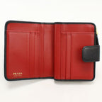 Prada Daino Color Bifold Wallet Leather — view 3