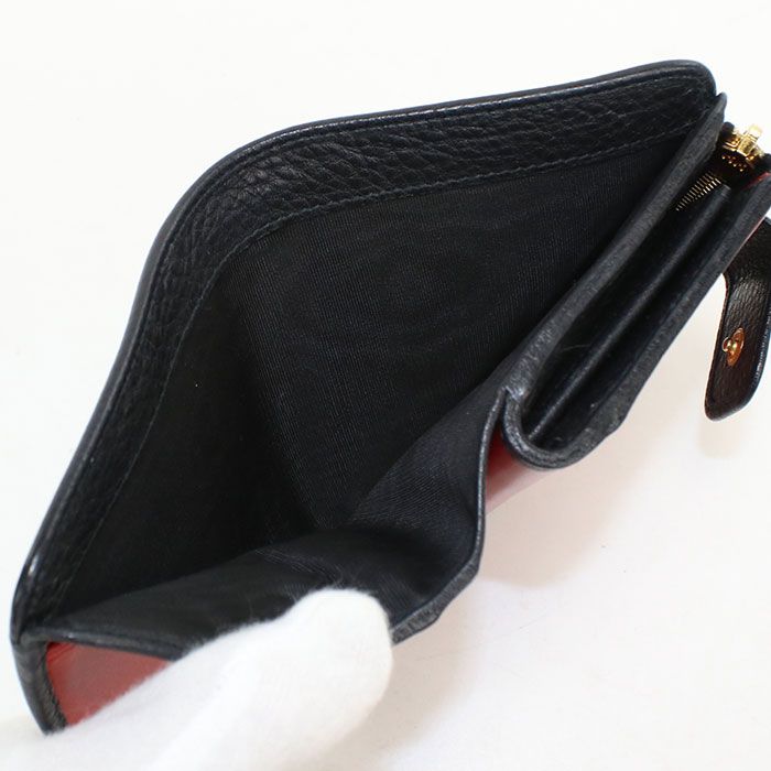 Prada Daino Color Bifold Wallet Leather — view 4