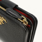 Prada Daino Color Bifold Wallet Leather — view 8