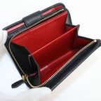 Prada Daino Color Bifold Wallet Leather — view 5