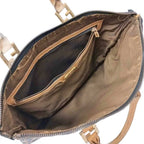 Fendi Zucca Pattern Tote Bag Brown Beige — view 4