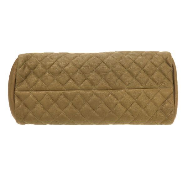 Chanel Mademoiselle Chain Shoulder Bag Gold — view 4