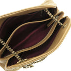 Chanel Mademoiselle Chain Shoulder Bag Gold — view 2