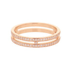Hermes Ring Ariane PM Wedding Diamond Total 18k Pink Gold — view 3