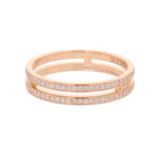 Hermes Ring Ariane PM Wedding Diamond Total 18k Pink Gold — view 2
