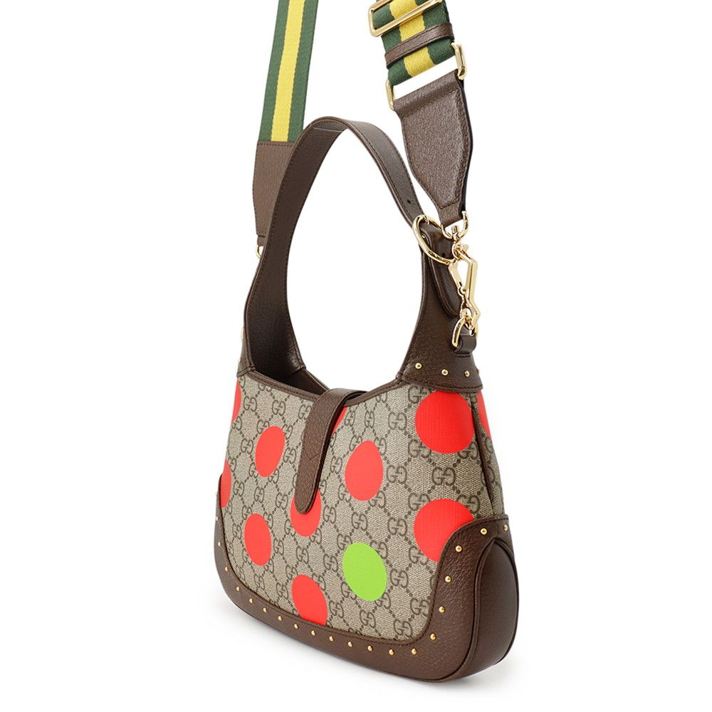 Gucci Shoulder Bag Jackie 1961 Small GG Supreme Leather 2-Way — view 2