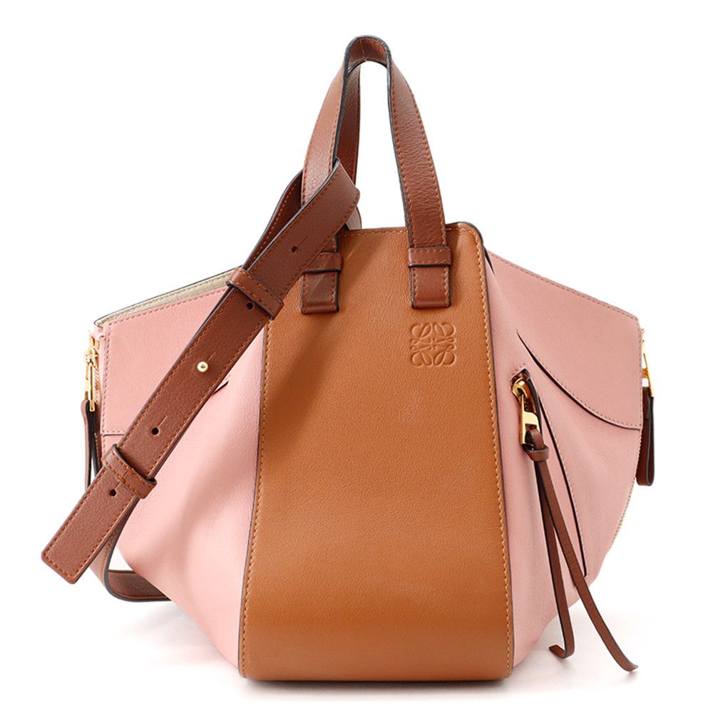 Loewe Hammock Small Grain Calf Leather 2-Way Shoulder Bag