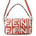 Fendi Handbag Baguette Medium Mark Jacobs Collaboration White