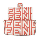 Fendi Handbag Baguette Medium Mark Jacobs Collaboration White — view 6