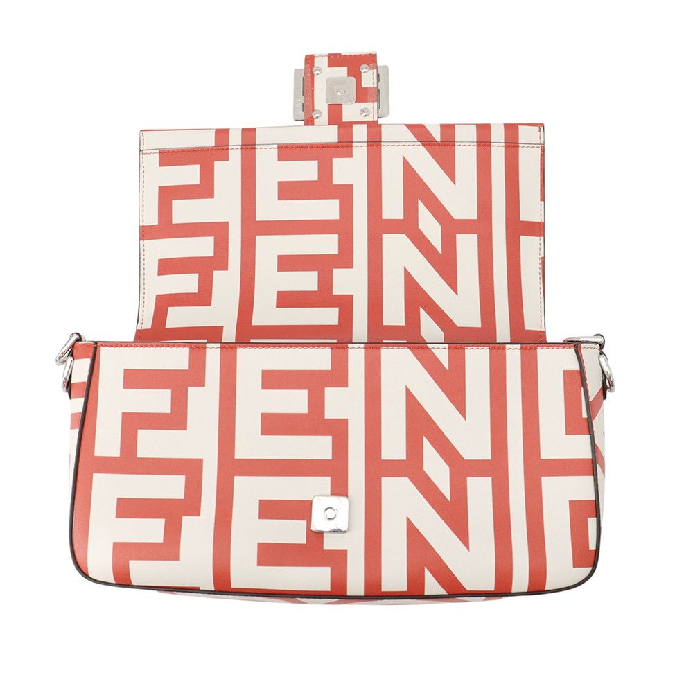 Fendi Handbag Baguette Medium Mark Jacobs Collaboration White — view 6