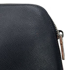 Prada Backpack Triangle Logo Saffiano Leather 2-Way Black — view 8