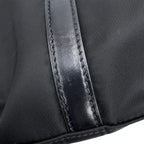 Prada Tote Bag Triangle Logo Nylon Leather 2-Way Black — view 7