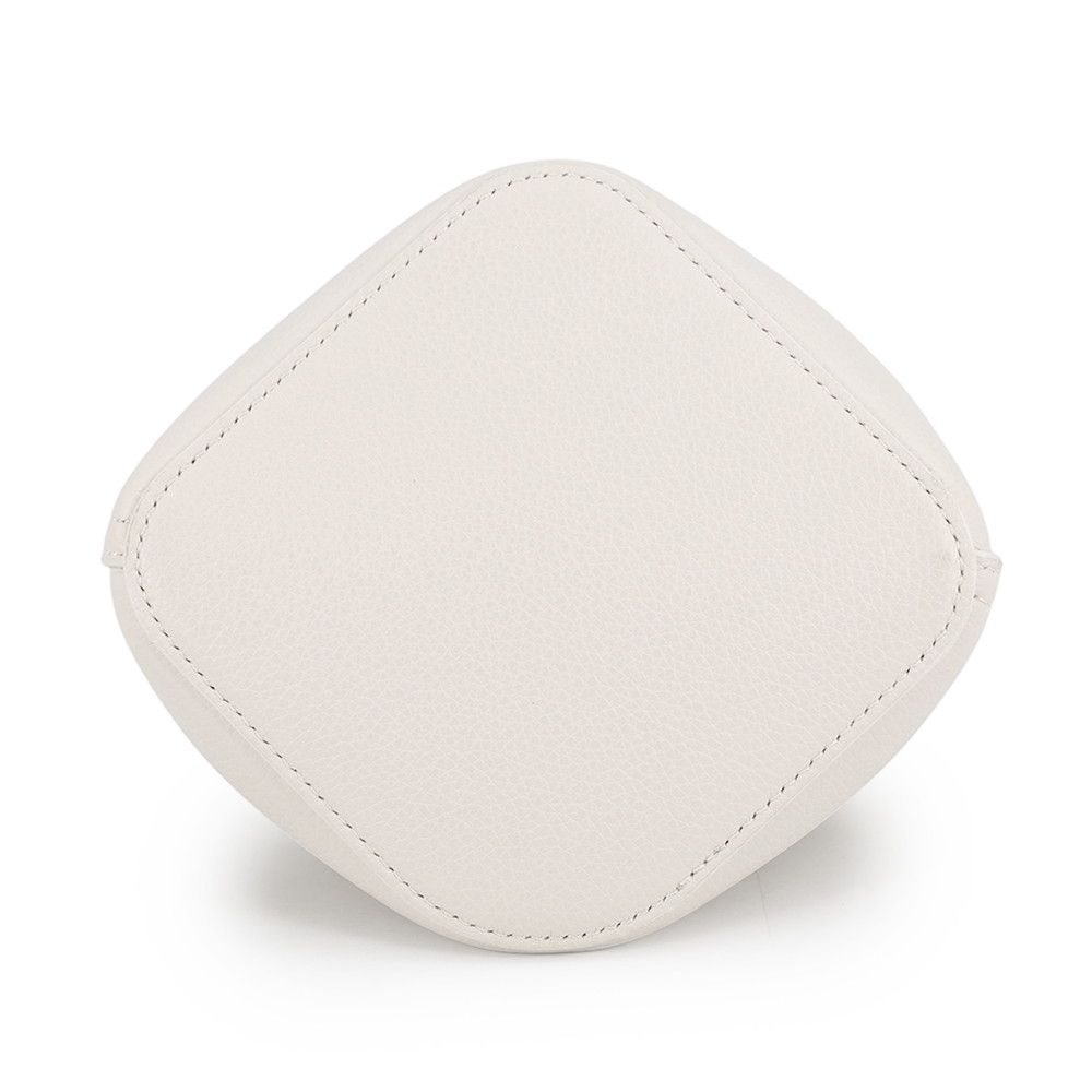 Loewe Handbag Pebble Baguette Mini Leather 2-Way White — view 3