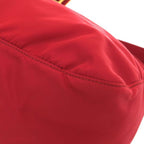 Prada Nylon Shoulder Bag Red — view 4