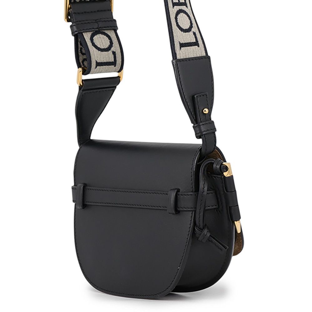 Loewe Shoulder Bag Gate Dual Mini Leather Black — view 2